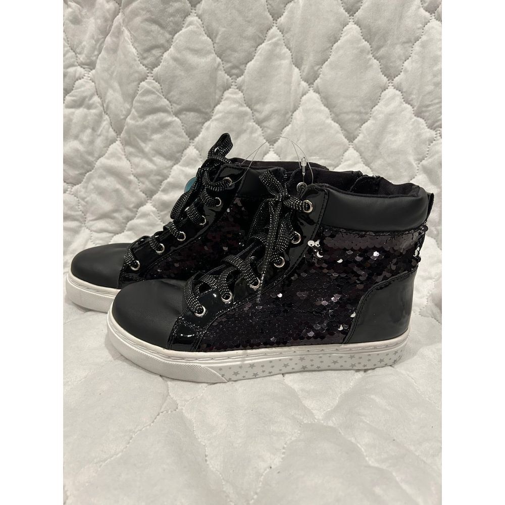 Girls Flip Sequin Sneakers - size 5